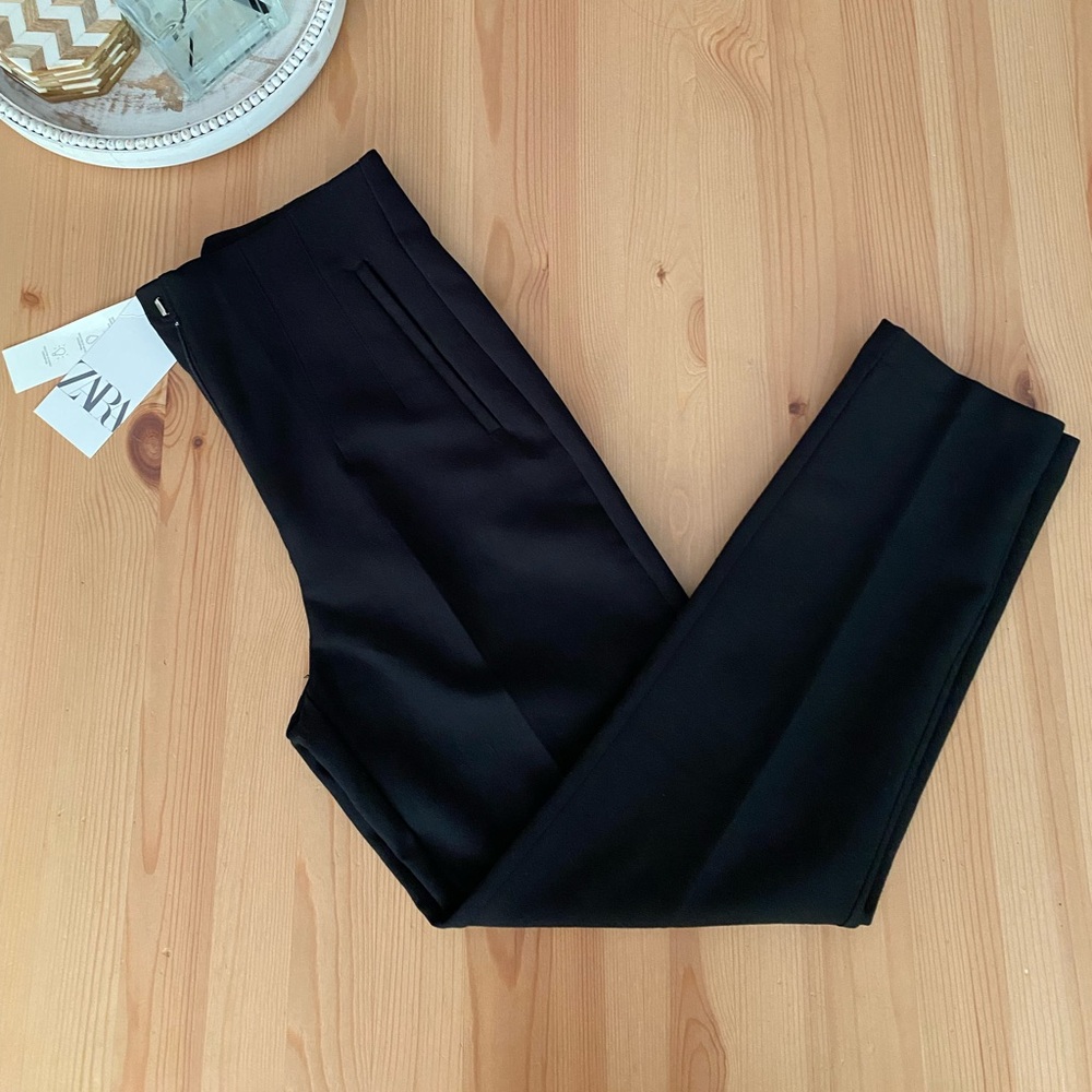 BNWT ZARA high waist pants sz XS